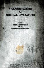 A Classification For Medical Literature Second Edition Revised and Enlarged（1937 PDF版）