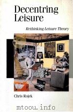 DECENTRING LEISURE（1995 PDF版）