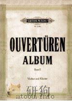 OUVERTUREN ALBUM BAND I     PDF电子版封面     