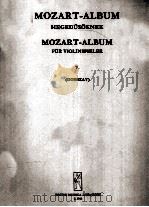 MOZART-ALBUM HEGEDUSOKNEK MOZART-ALBUM FUR VIOLINSPIELER V（1971 PDF版）