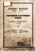 SANDOR - KIGYOSI UJJGYAKORLATOK AZ ELSO FEKVESBEN HEGEDURE -- FINGERUBUNGEN IN DER ERSTEN LAGE FUR V（1959 PDF版）