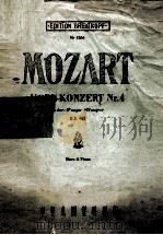 W.A.MOZART HORN-KONZERTE     PDF电子版封面     