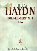 HAYDN HORN-KONZERT NR.1     PDF电子版封面     