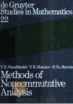 Methods of Noncommutative Analysis Theory and Applications（1995 PDF版）