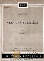 VESNICKA SERENADA   1953  PDF电子版封面     
