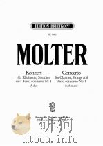 MOLTER KONZERT CONCERTO（ PDF版）