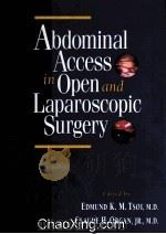 ABDOMINAL ACCESS IN OPEN AND LAPAROSCOPIC SURGERY   1996  PDF电子版封面  0471133523   