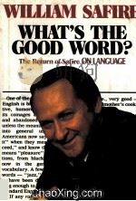 WHAT'S THE GOOD WORD?   1982  PDF电子版封面  0812910060   