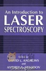 AN INTRODUCTION TO LASER SPECTROSCOPY   1994  PDF电子版封面  0306452030   