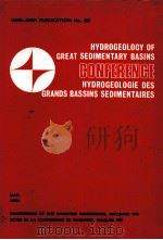 HYDROGEOLOGY OF GREAT SEDIMENTARY BASINS   1978  PDF电子版封面     