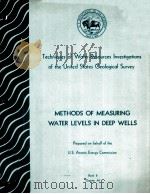 TECHNIQUES OF WATER-RESOURCES INVESTIGATIONS OF THE UNITED STATES GEOLOGICAL SURVEY CHAPTER A1:METHO   1968  PDF电子版封面     