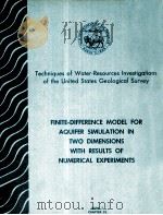 TECHNIQUES OF WATER-RESOURCES INVESTIGATIONS OF THE UNITED STATES GEOLOGICAL SURVEY CHAPTER C1:FINIT   1980  PDF电子版封面     