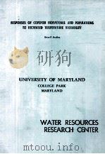 RESPONSES OF COPEPOD INDIVIDUALS AND POPULATIONS TO INCREASED TEMPERATURE VARIABILITY   1980  PDF电子版封面     