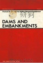 DAMS AND EMBANKMENTS   1978  PDF电子版封面  0860958019   