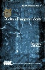 QUALITY OF IRRIGATION WATER（1978 PDF版）