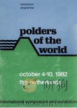 POLDERS OF THE WORLD   1982  PDF电子版封面     