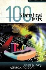 100 STATISTICAL TESTS  NEW EDITION   1999  PDF电子版封面  0761961518   