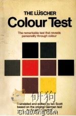 The Lǖscher Colour Test   1969  PDF电子版封面     