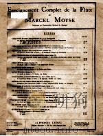 MARCEL MOYSE 12 STUDIES     PDF电子版封面     