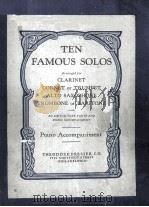 TEN FAMOUS SOLOS（1936 PDF版）