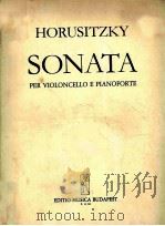 SONATA PER VIOLONCELLO E PIANOFORTE   1983  PDF电子版封面     