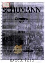 ROBERT SCHUMANN CARNAVAL OPUS 9   1977  PDF电子版封面     