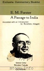 A passage to India   1968  PDF电子版封面    Forster 