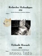 HYDRAULIC RESEARCH 1950 VOLUME 6   1951  PDF电子版封面     