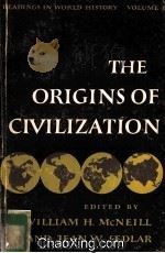 THE ORIGINS OF CIVILIZATION   1968  PDF电子版封面     