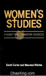 WOMEN'S STUDIES  A GUIDE TO INFORMATION SOURCES（1990 PDF版）