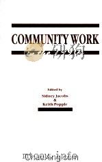 COMMUNITY WORK IN THE 1990S   1994  PDF电子版封面  0851245692   