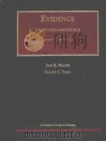 EVIDENCE  CASES AND MATERIALS  NINTH EDITION   1999  PDF电子版封面  1566627656   