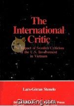THE INTERNATIONAL CRITIC（1984 PDF版）