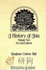 A HISTORY OF ASIA  VOLUME II   1974  PDF电子版封面     