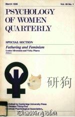 PSYCHOLOGY OF WOMEN QUA RTERLY（1996 PDF版）