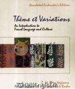 Théme et Variations  Fourth Edition   1989  PDF电子版封面  047160853X   
