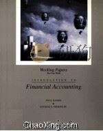 INTRODUCTION TO FINANCIAL ACCOUNTING   1990  PDF电子版封面  0256061920   