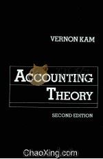SCCOUNTING THEORY  SECOND EDITION（1989 PDF版）