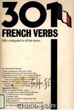 301 FRENCH VERBS FULLY CONJUGATED IN ALL THE TENSES（1981 PDF版）