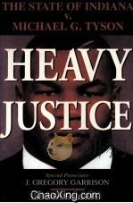 HEAVY JUSTICE  THE STATE OF INDIANA V.MICHAEL G.TYSON   1994  PDF电子版封面  0201622750   