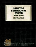 Marketing:A Behavioural Analysis Second Edition   1985  PDF电子版封面  0070841500   