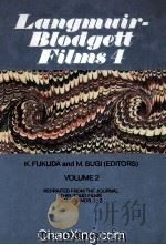 LANGMUIR-BLODGETT FILMS 4 VOLUME 2（1989 PDF版）