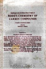 ROSS'S CHEMISTRY OF CARBON COMPOUNDS VOLUME Ⅲ HETEROCYLIC COMPOUNDS PART D PART E PART F（1982 PDF版）