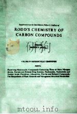 ROSS'S CHEMISTRY OF CARBON COMPOUNDS VOLUME Ⅳ HETEROCYLIC COMPOUNDS PART L（1988 PDF版）