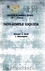 NON-SIMPLE LIQUIDS VOLUME XXXI   1975  PDF电子版封面  0471699330   