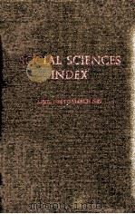 SOCIAL SCIENCES INDEX APRIL 1988 TO MARCH 1989   1989  PDF电子版封面     