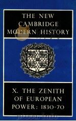 THE NEW CAMBRIDGE MODERN HISTORY ADVISORY COMMITTEE SIR GEOGE CLARK SIR JAMES BUTLER J.P.T.BURY E.A.   1964  PDF电子版封面  0521045487   