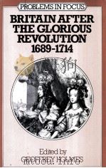 BRITAIN AFTER THE GLORIOUS REVOLUTION 1689-1714（1969 PDF版）