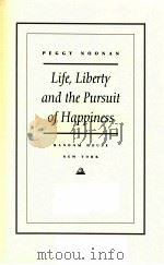 LIFE LIBERTY AND THE PURSUIT OF HAPPINESS   1994  PDF电子版封面     