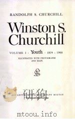WINSTON S.CHURCHILL VOLUME 1 YOUTH  1874-1900（1966 PDF版）